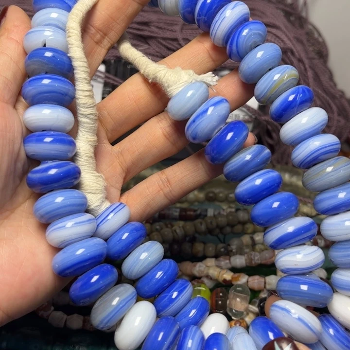 玻璃颈饰7422琉璃一条