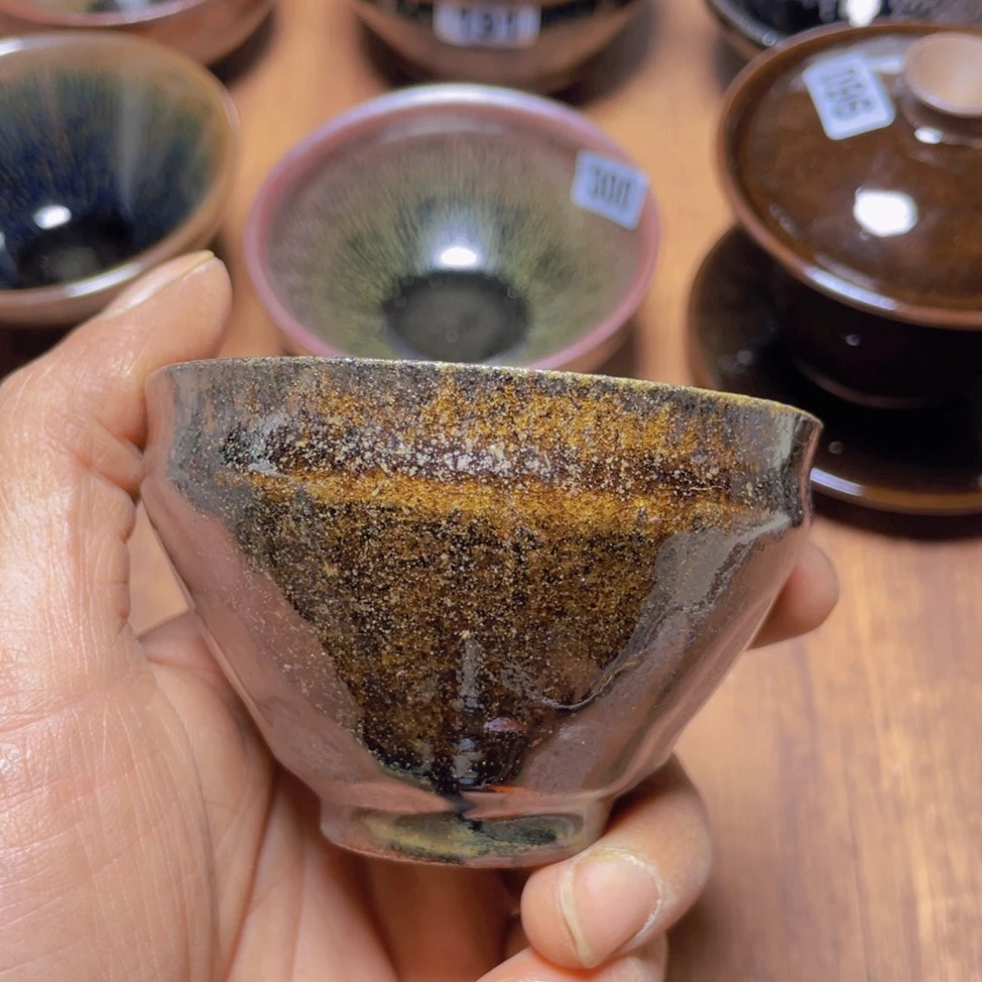 茶盏元垅山柴烧建盏直播闪购链接1169
