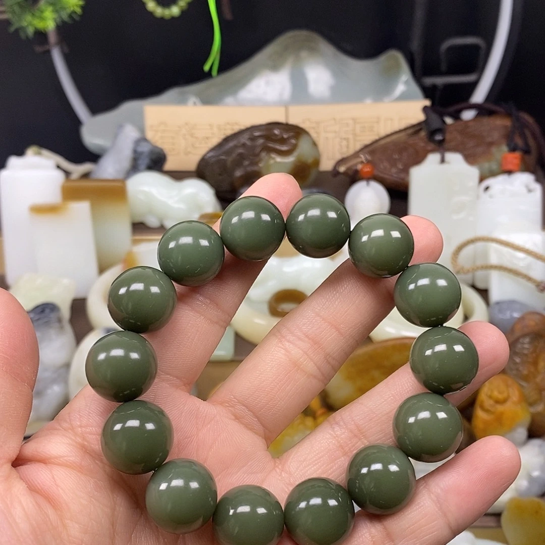 未镶嵌手串和田玉