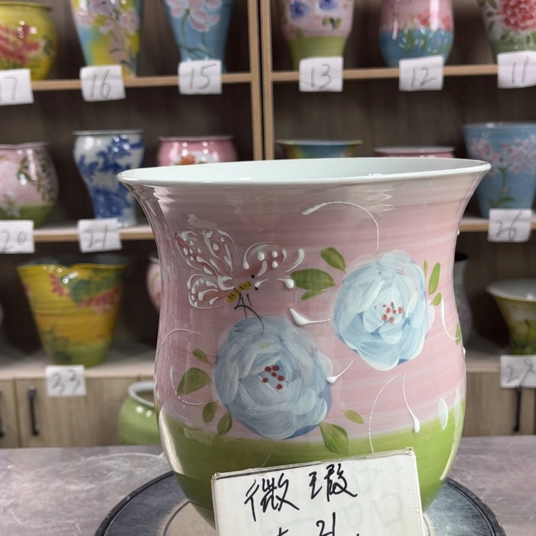 景德镇陶瓷花盆花盆