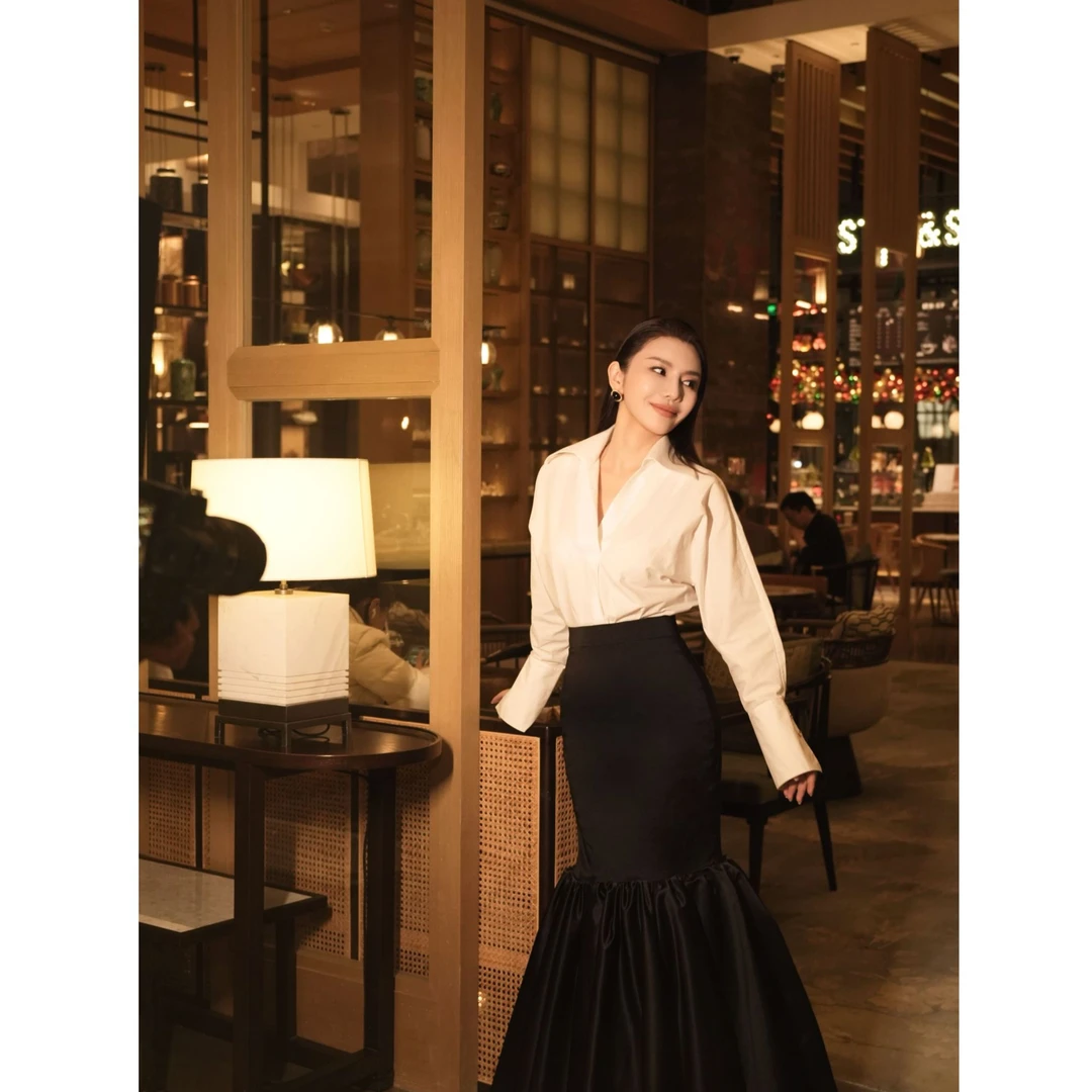 蓝蒂蔻ARMOUR包臀鱼尾裙QB121801