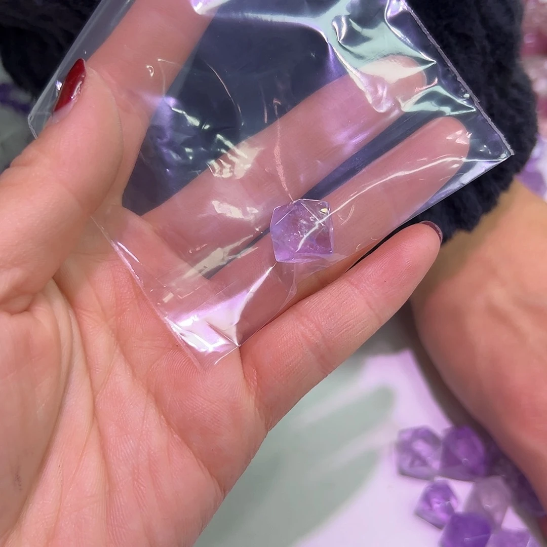水晶手链未镶嵌紫水方糖发一件