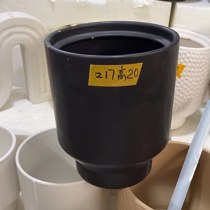 摆件陶盆有孔 微瑕介意勿拍