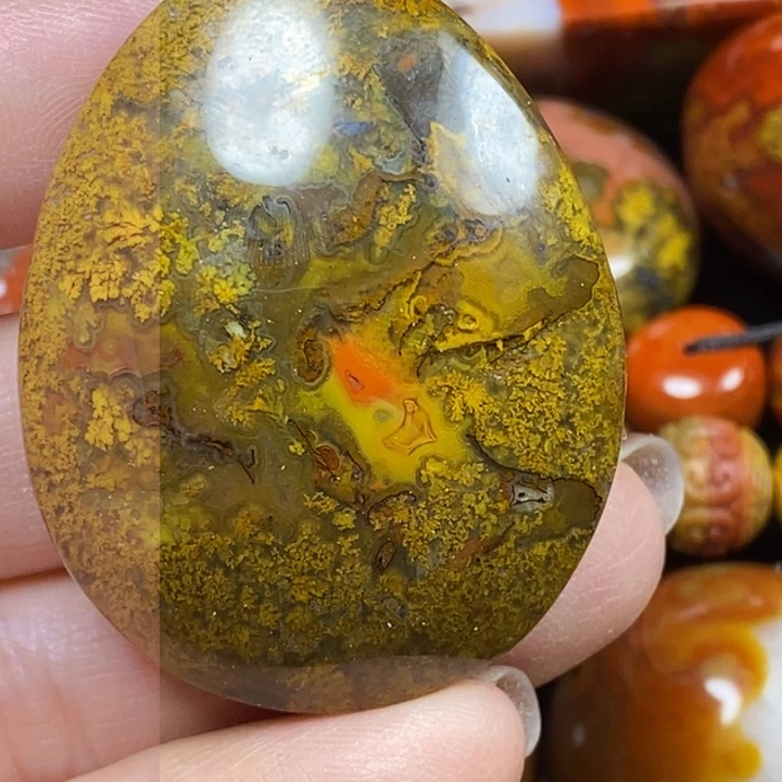 玛瑙/玉髓吊坠(不含链)未镶嵌