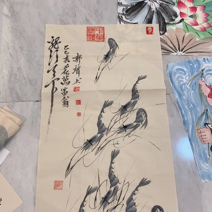 纸本国画艺术作品欣赏