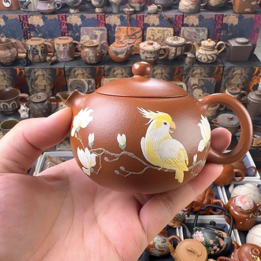 茶壶紫砂160cc原矿精工半手