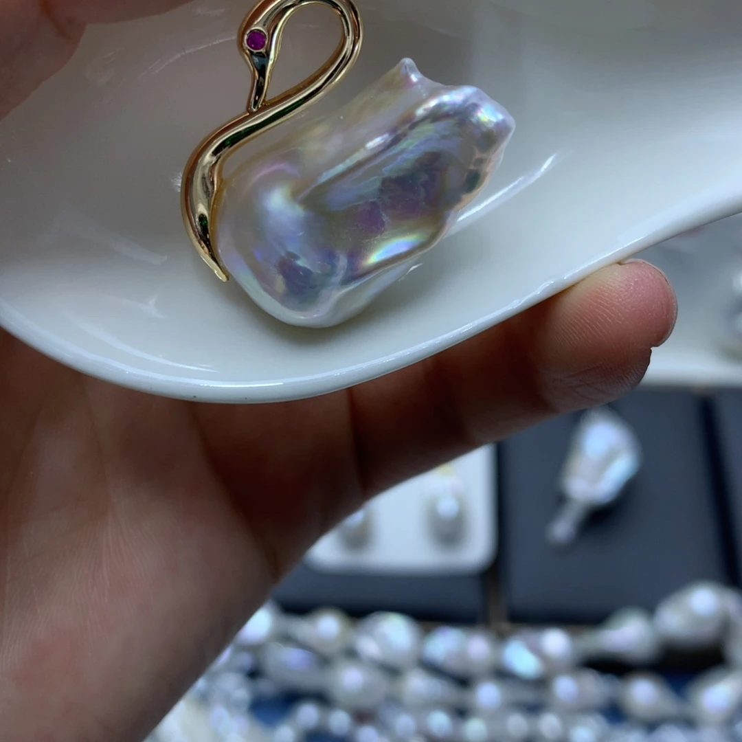 未镶嵌其他淡水珍珠