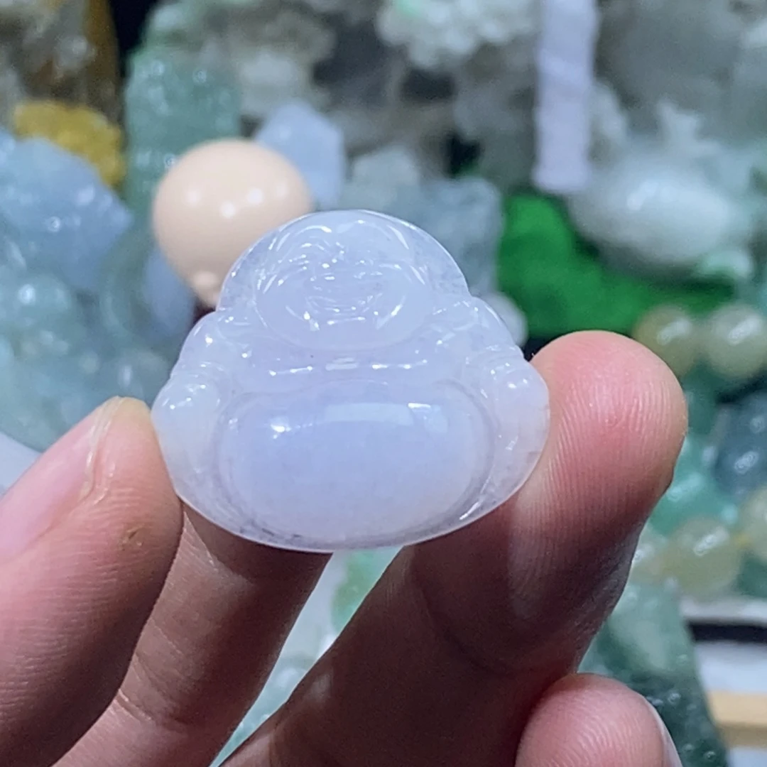 翡翠未镶嵌吊坠(不含链)佛公