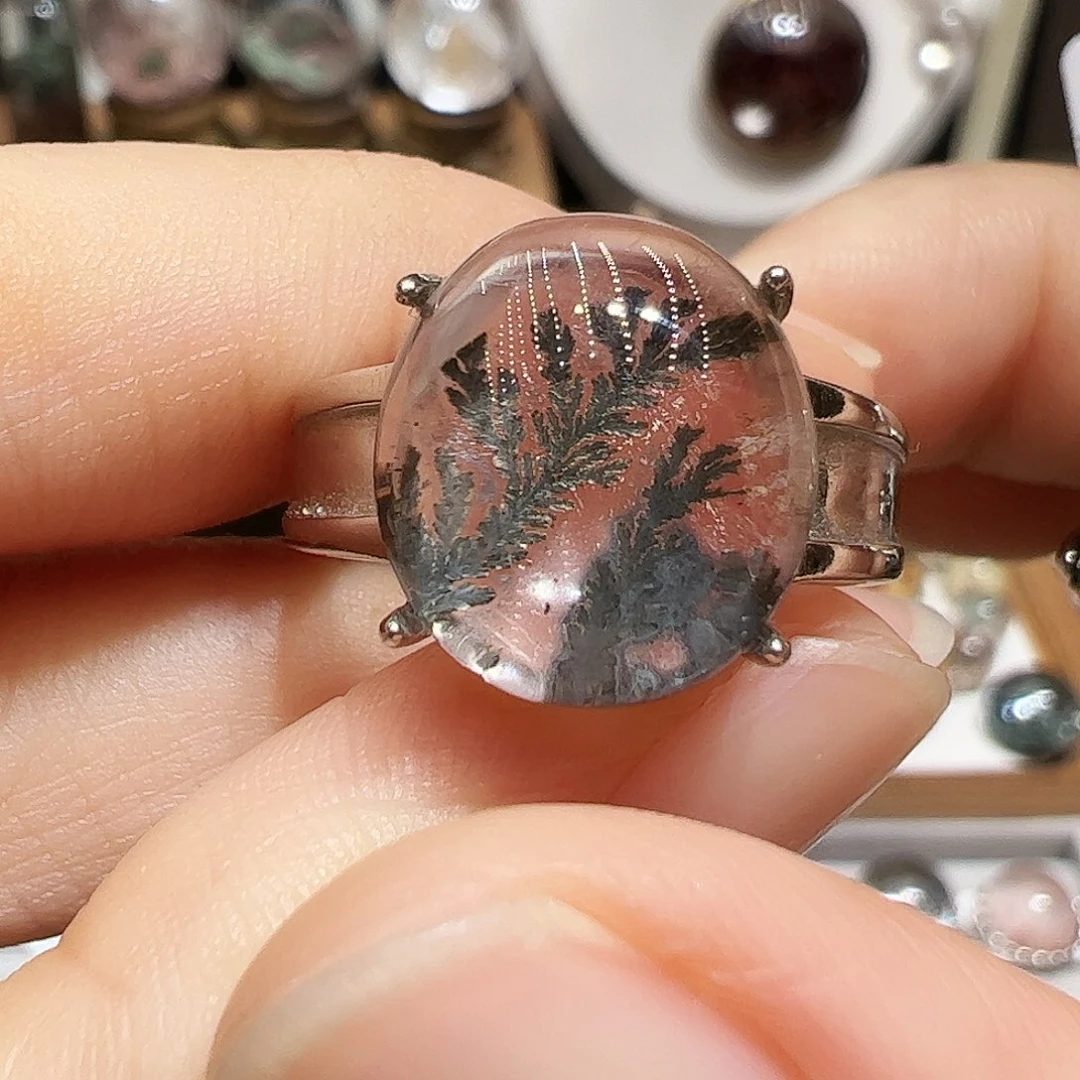千***层水晶银S925镶嵌珠宝半成品