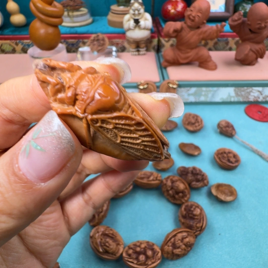 橄榄核手串/手链核潮核雕手工制作