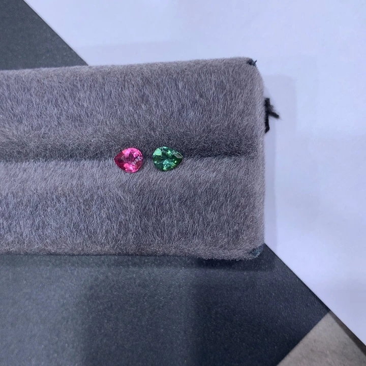 裸石未镶嵌碧玺布*0.62克拉