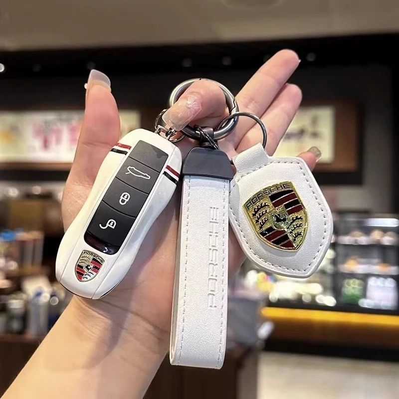 保时捷赛道版钥匙壳卡宴Macan帕拉梅拉911/Tayca保时捷718钥匙壳