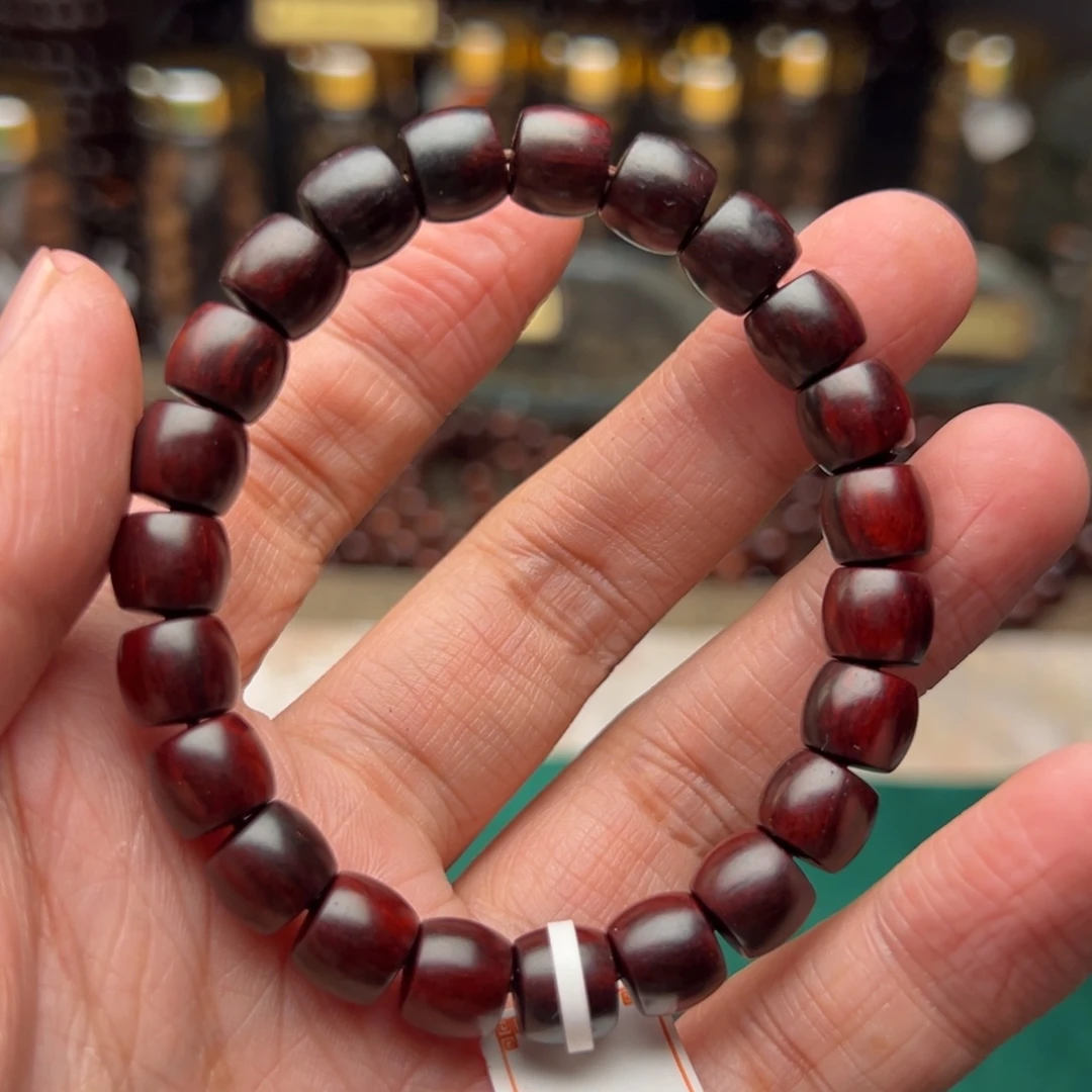 檀香紫檀（小叶紫檀）手串/手链89直切瑕疵，建议勿拍