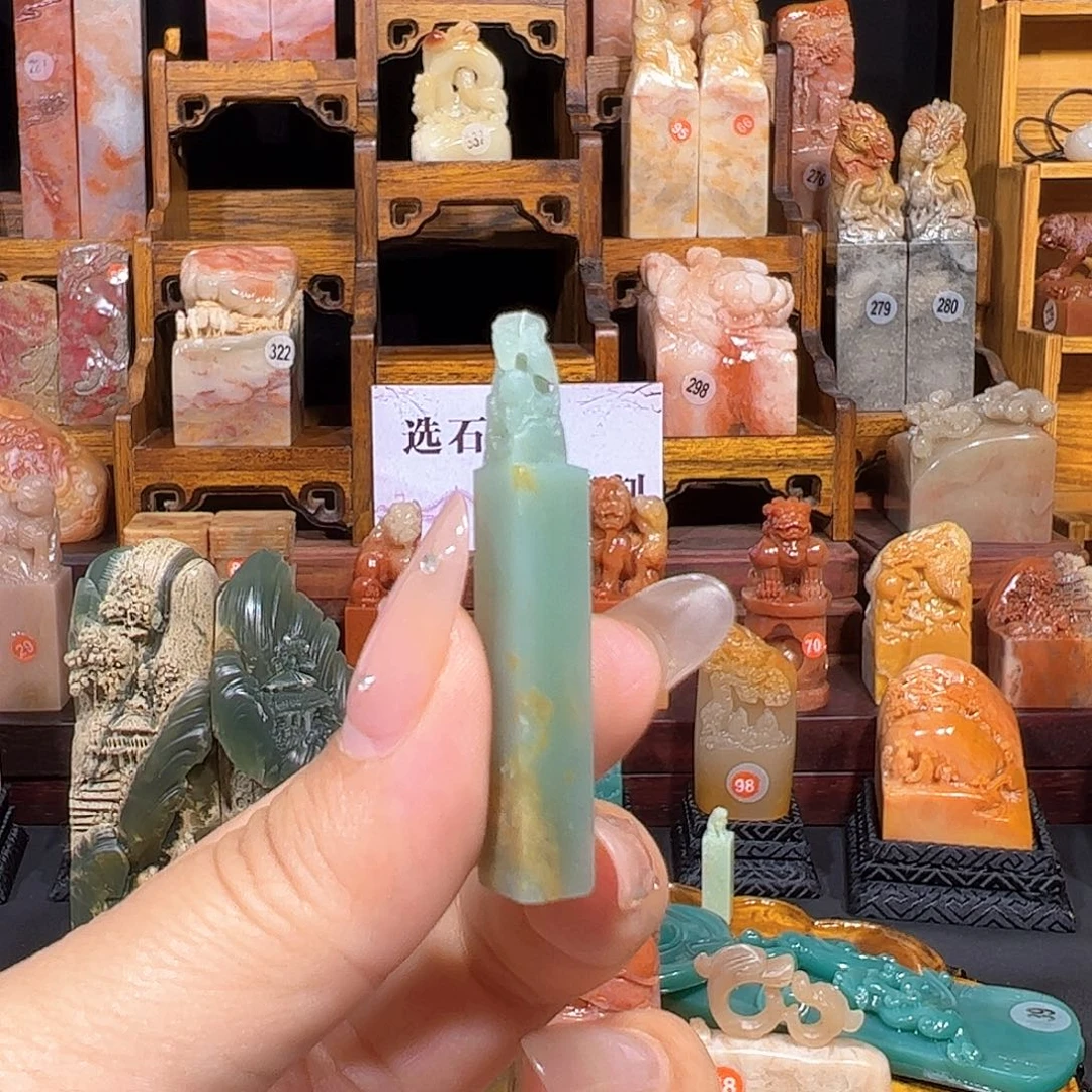 老***划昌化石印石手工制作
