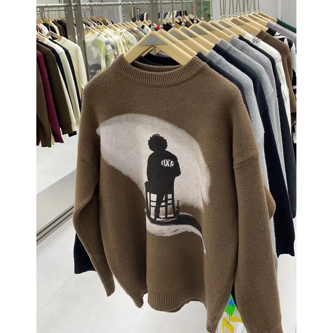 大占推荐 7215-1 潮牌休闲时尚毛衣