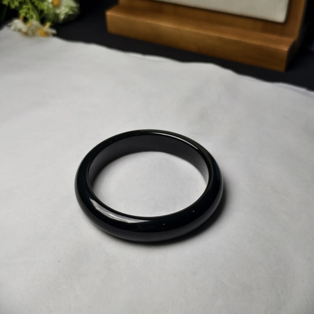 和田玉塔青宽版手镯