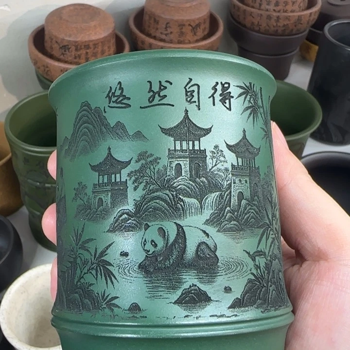 茶杯紫砂全手工紫砂
