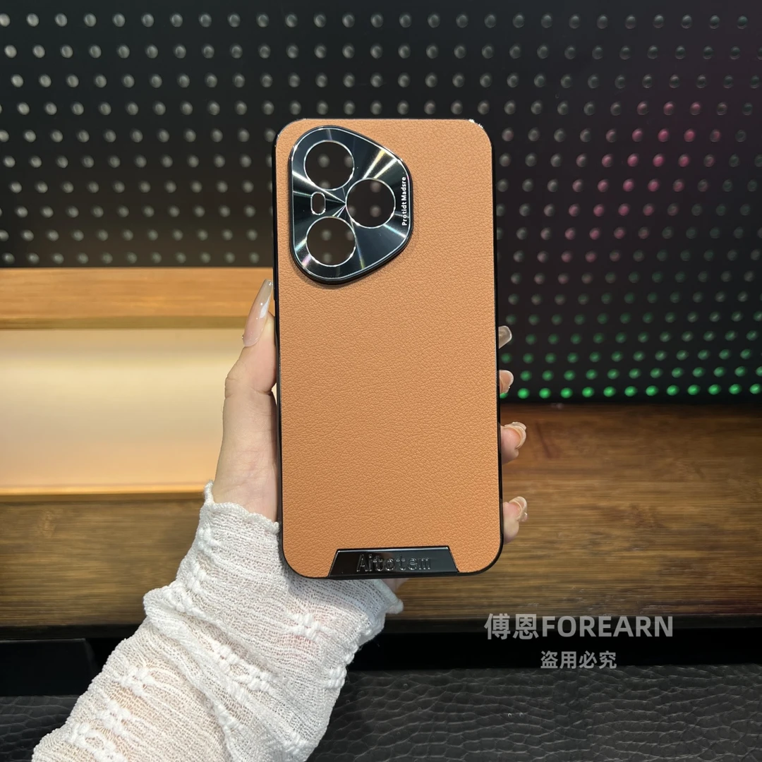 适用于荣耀400pro手机壳honor400保护套商务外后壳新款全包边防摔
