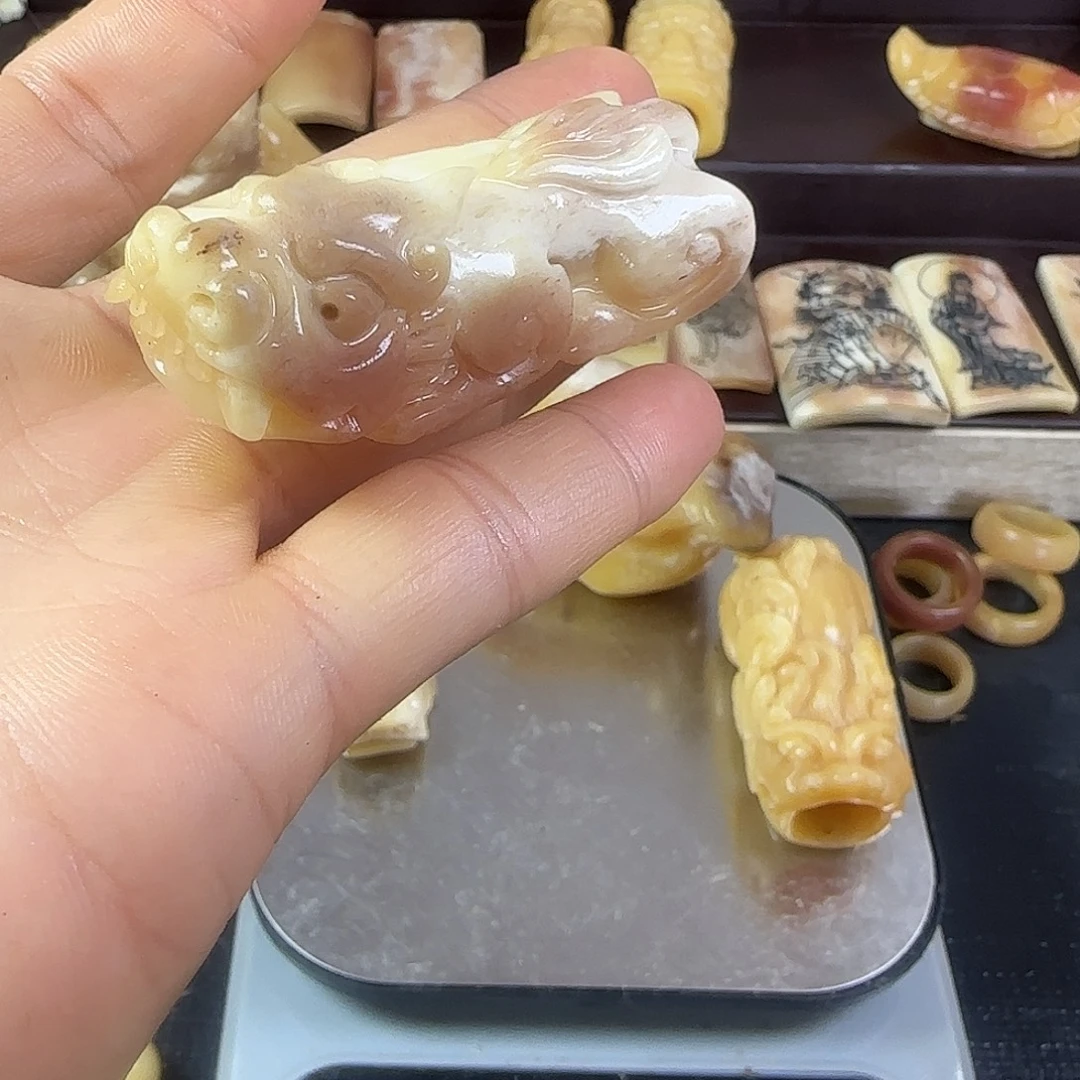 驼骨手串/手链手工貔貅