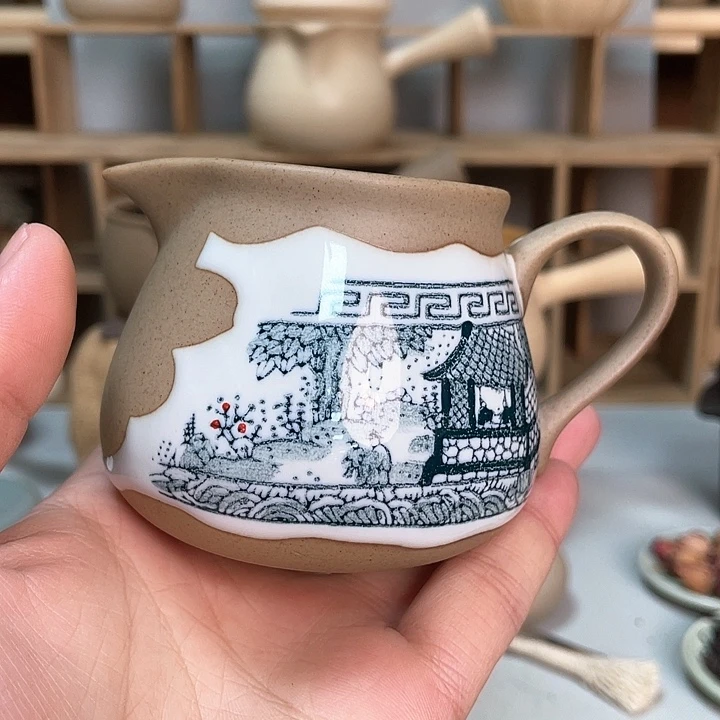 壶老段烧陶瓷茶器！