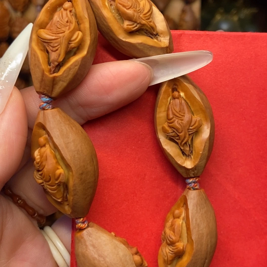 橄榄核手串/手链镂空无相