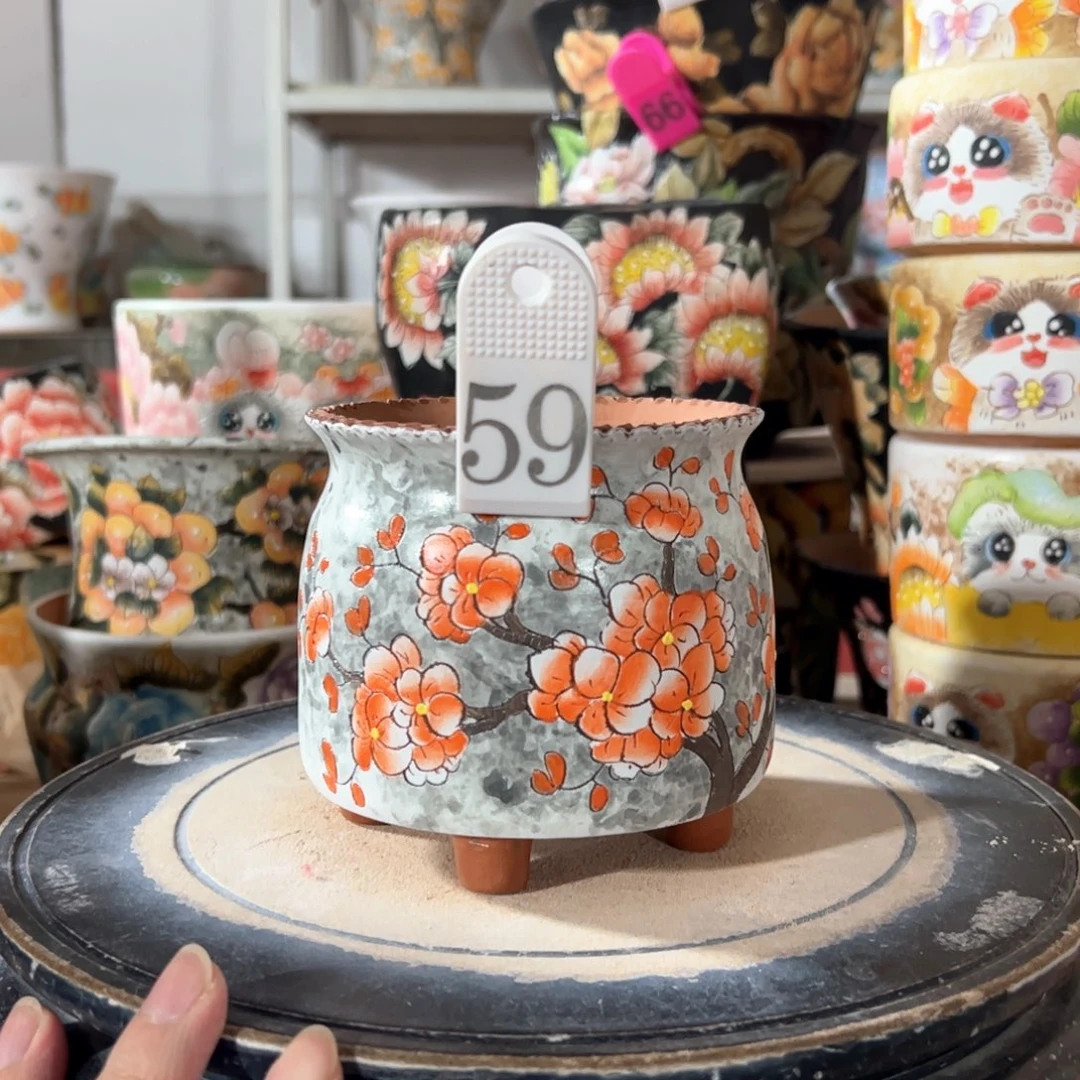 景德镇幸运花盆满38包邮 泡*糖