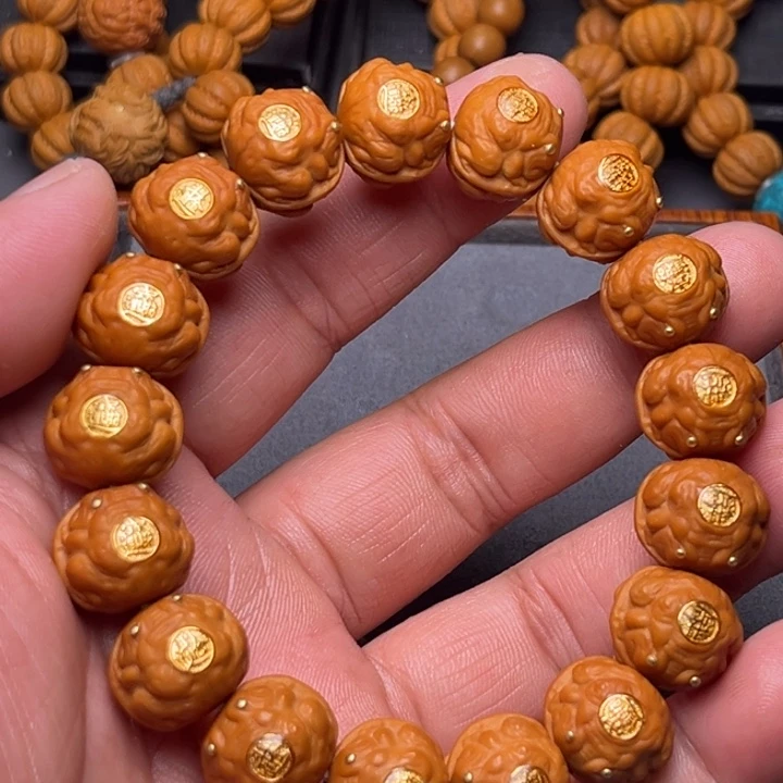 猴头核桃吊坠金蟾王