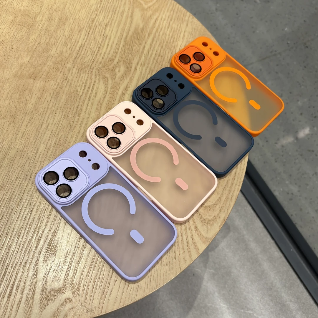 亲肤磨砂适用于苹果17promax手机壳iPhone16plus/15简约14防摔13