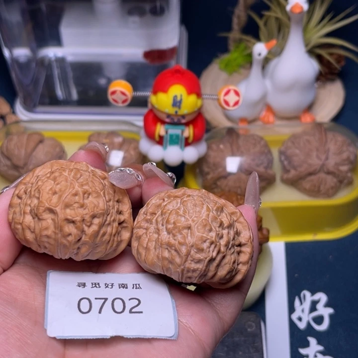 把件文玩核桃南瓜墩43-0702