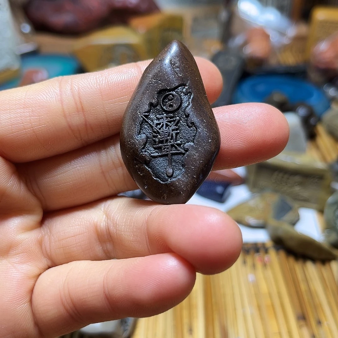 原石雕刻手把件啊摆件
