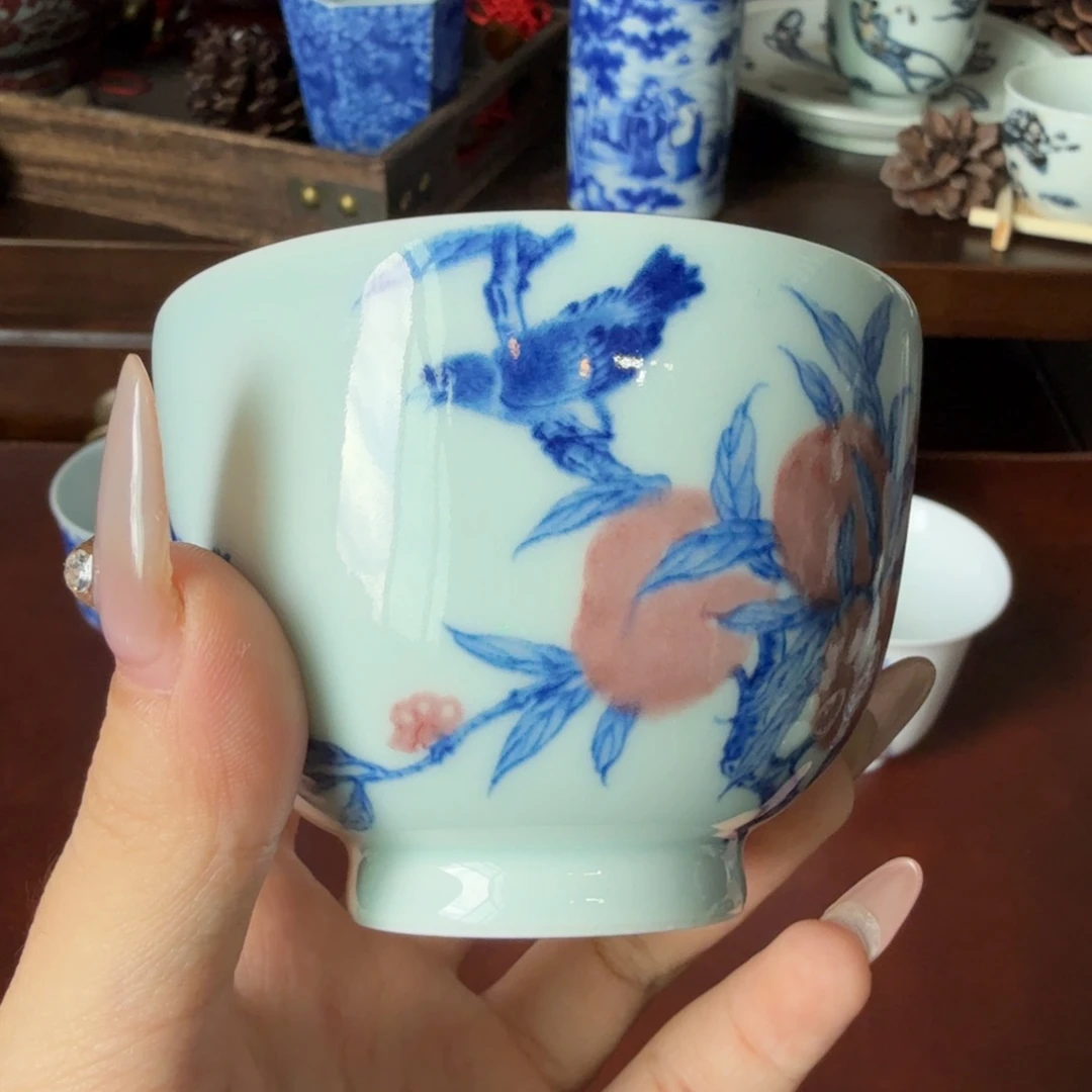 杯景德镇全手绘瓷器