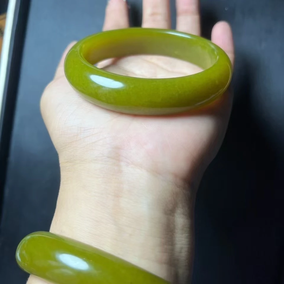 黄金玉手镯  讲解挂车  勿拍