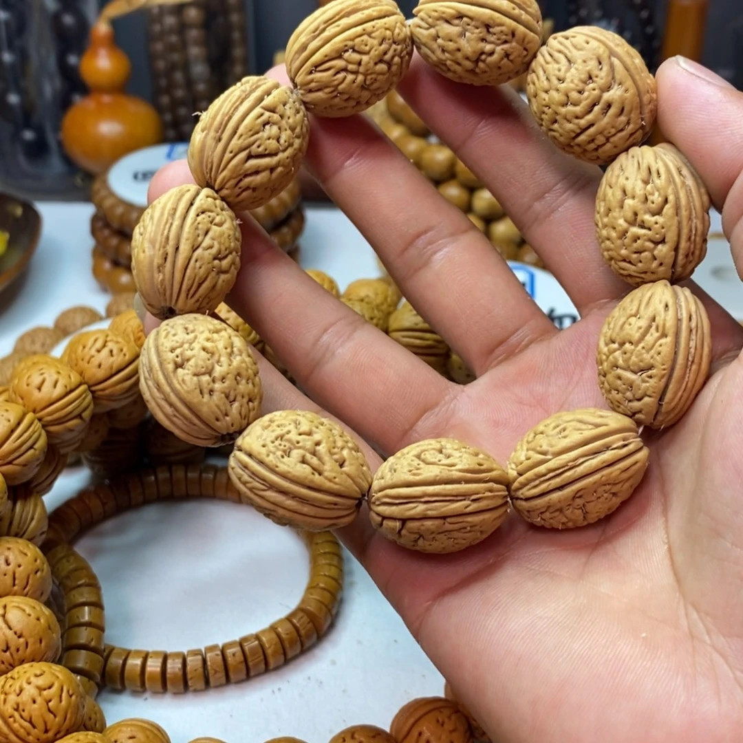 下***吧桃核吊坠盘锦野生钱袋子19.2