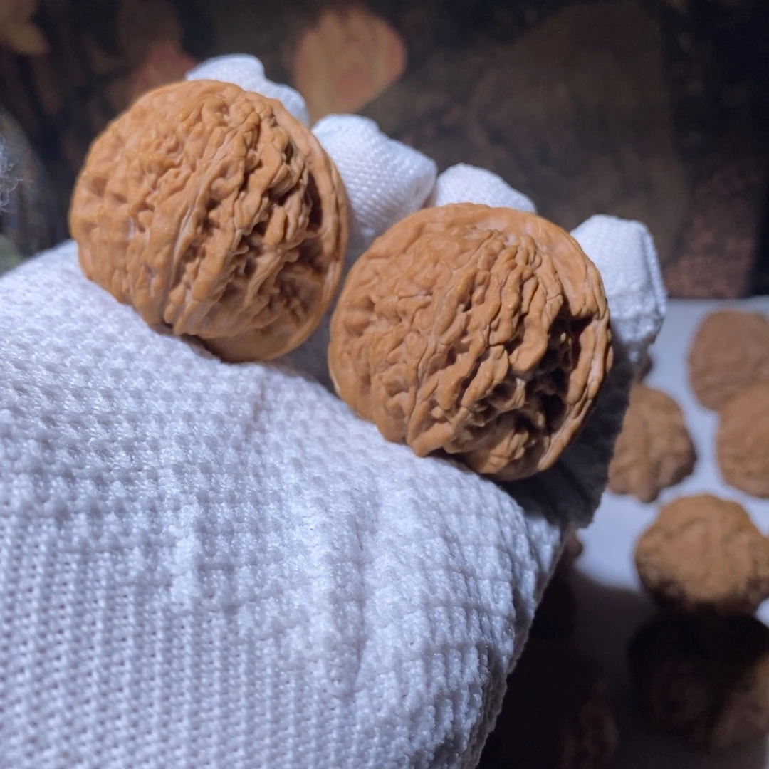 文玩核桃把件41全品蓟县楼