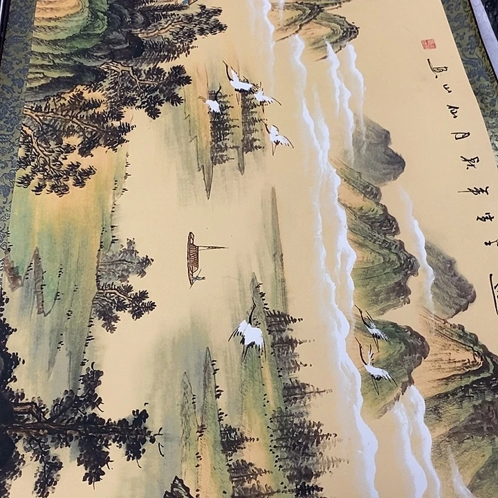 李仙山溪山隐逸图