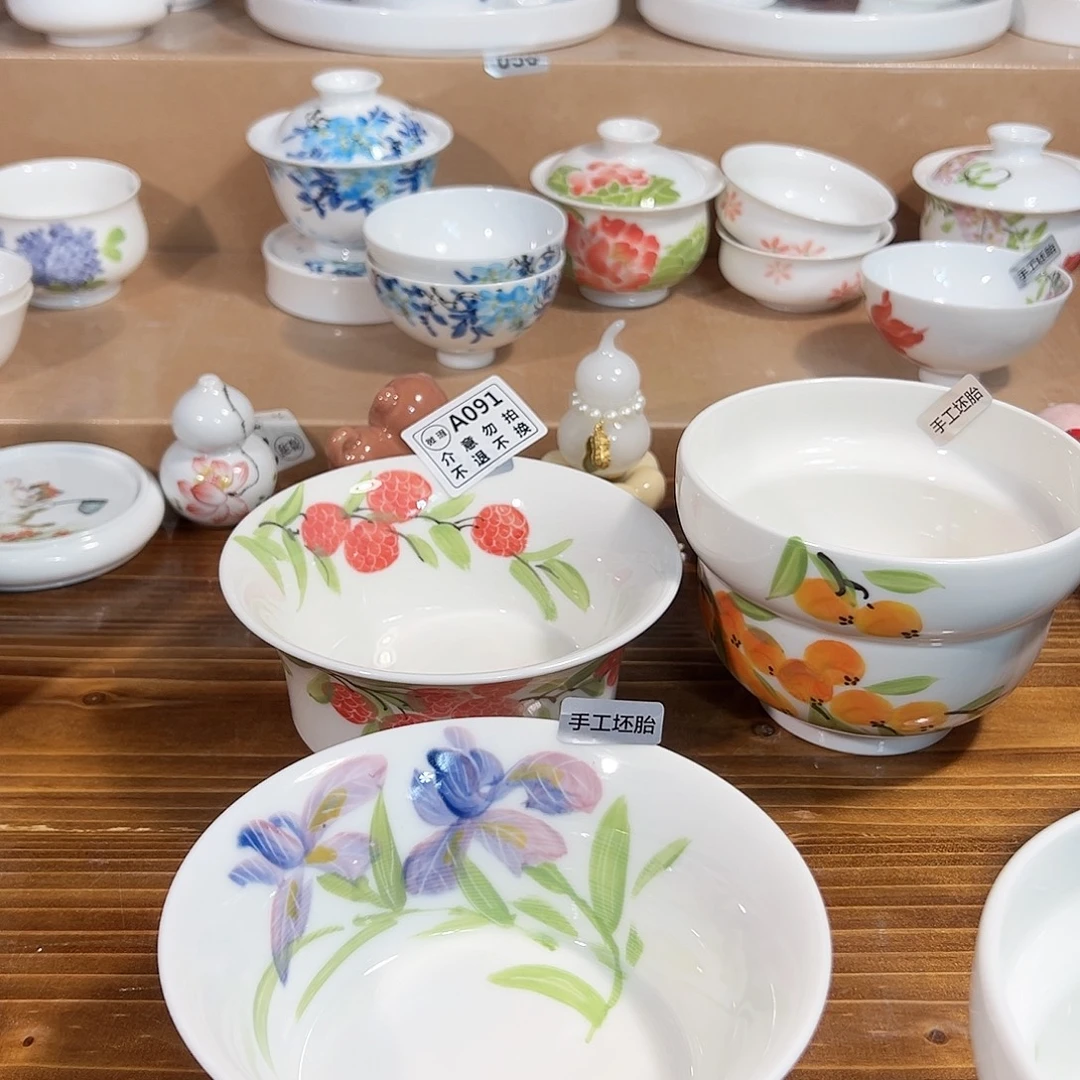 T****陶瓷景德镇手工手绘陶瓷