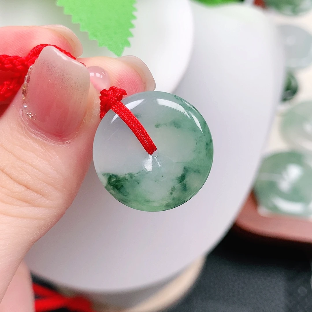 颈饰未镶嵌翡翠平安21-4.1