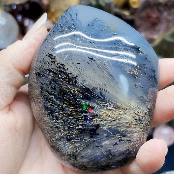 私***球紫晶珠宝半成品未镶嵌
