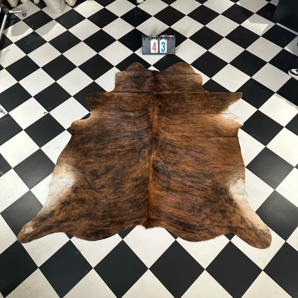 【本尼家】K43 210x200cm专拍牛皮地毯家用轻奢