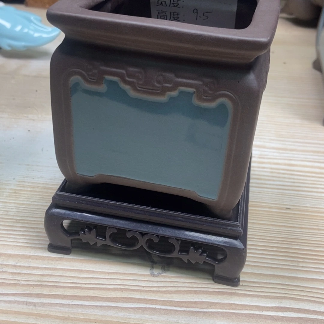 瓷片陶瓷花盆陶瓷艺术
