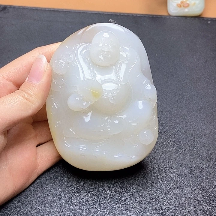 和田玉挂件未镶嵌N