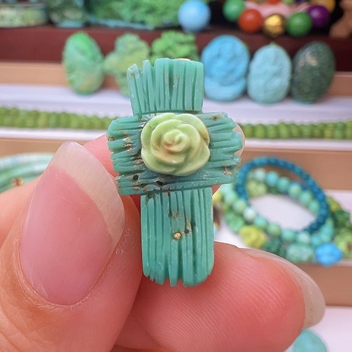 未镶嵌绿松石项链