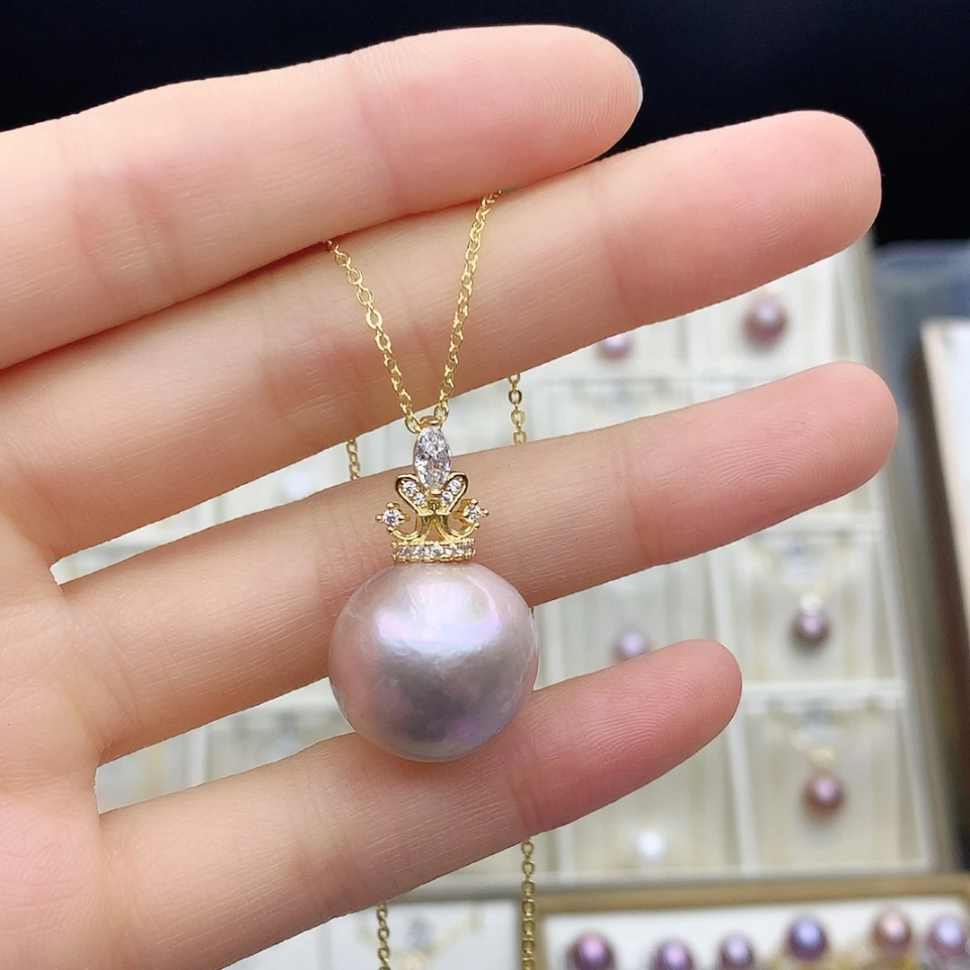 淡水珍珠颈饰合金