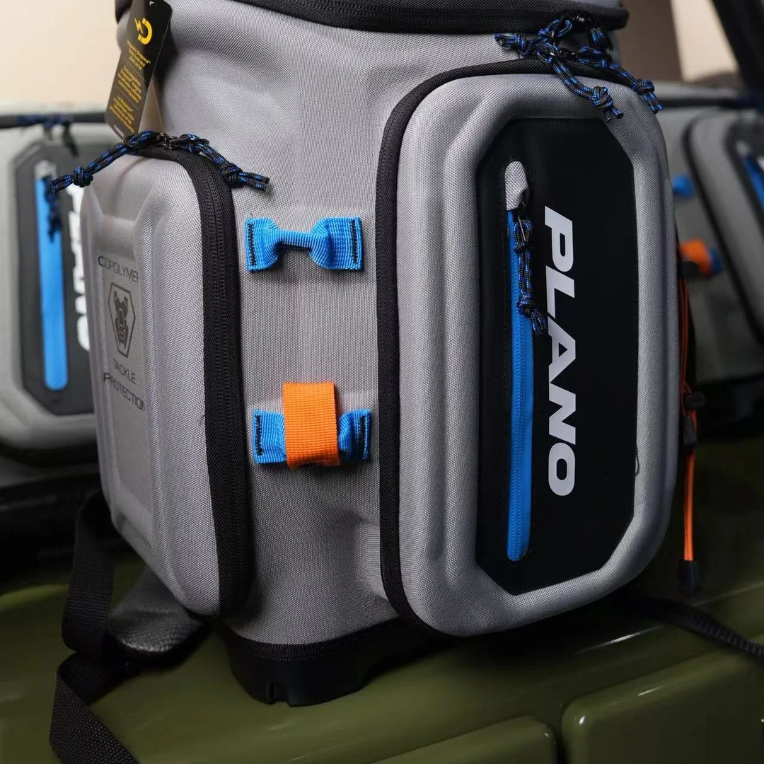 美国PLANO普雷诺 ATLAS阿特拉斯EVA硬壳防水防冲击磁吸双肩路亚包