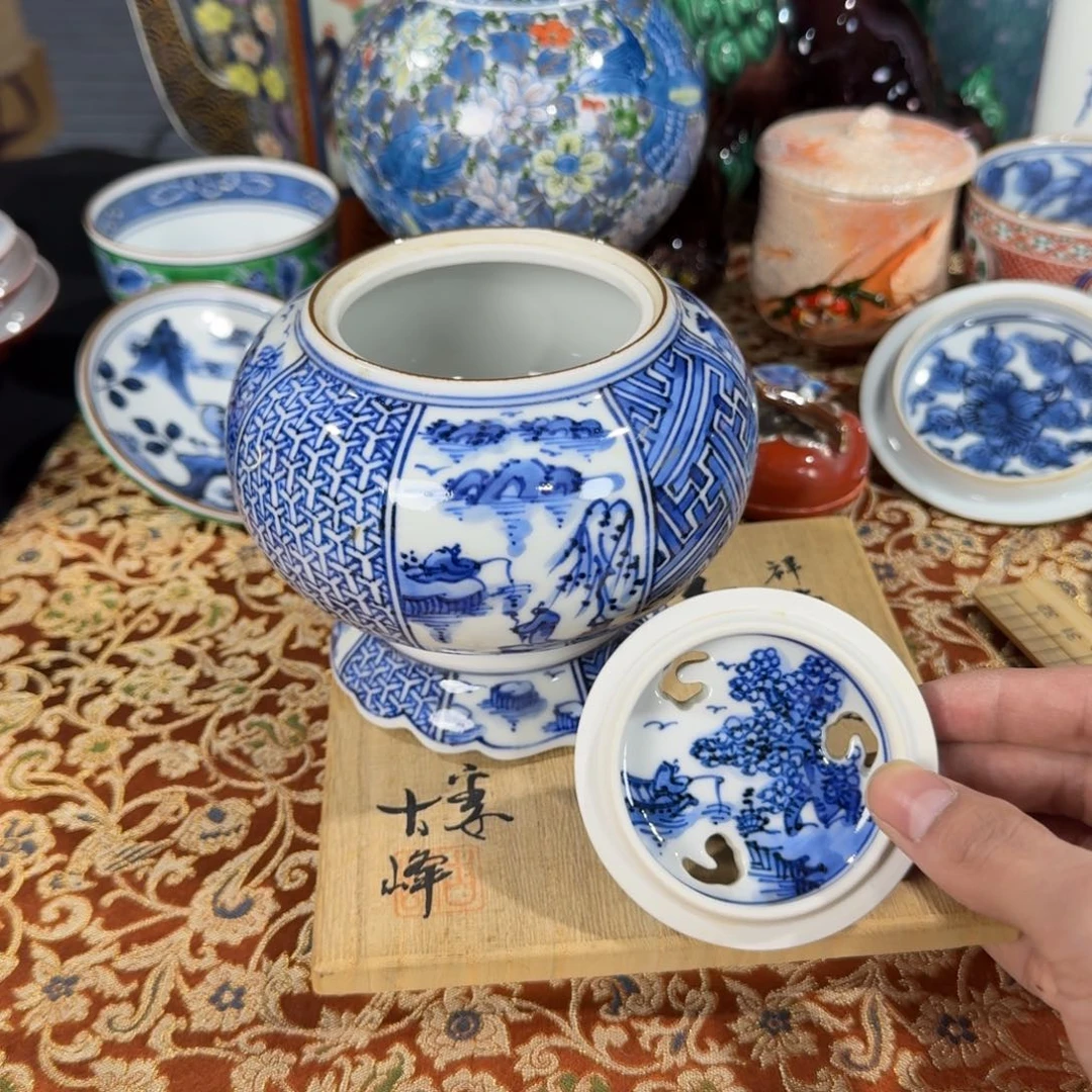 瓷片恭喜发财 大吉大利