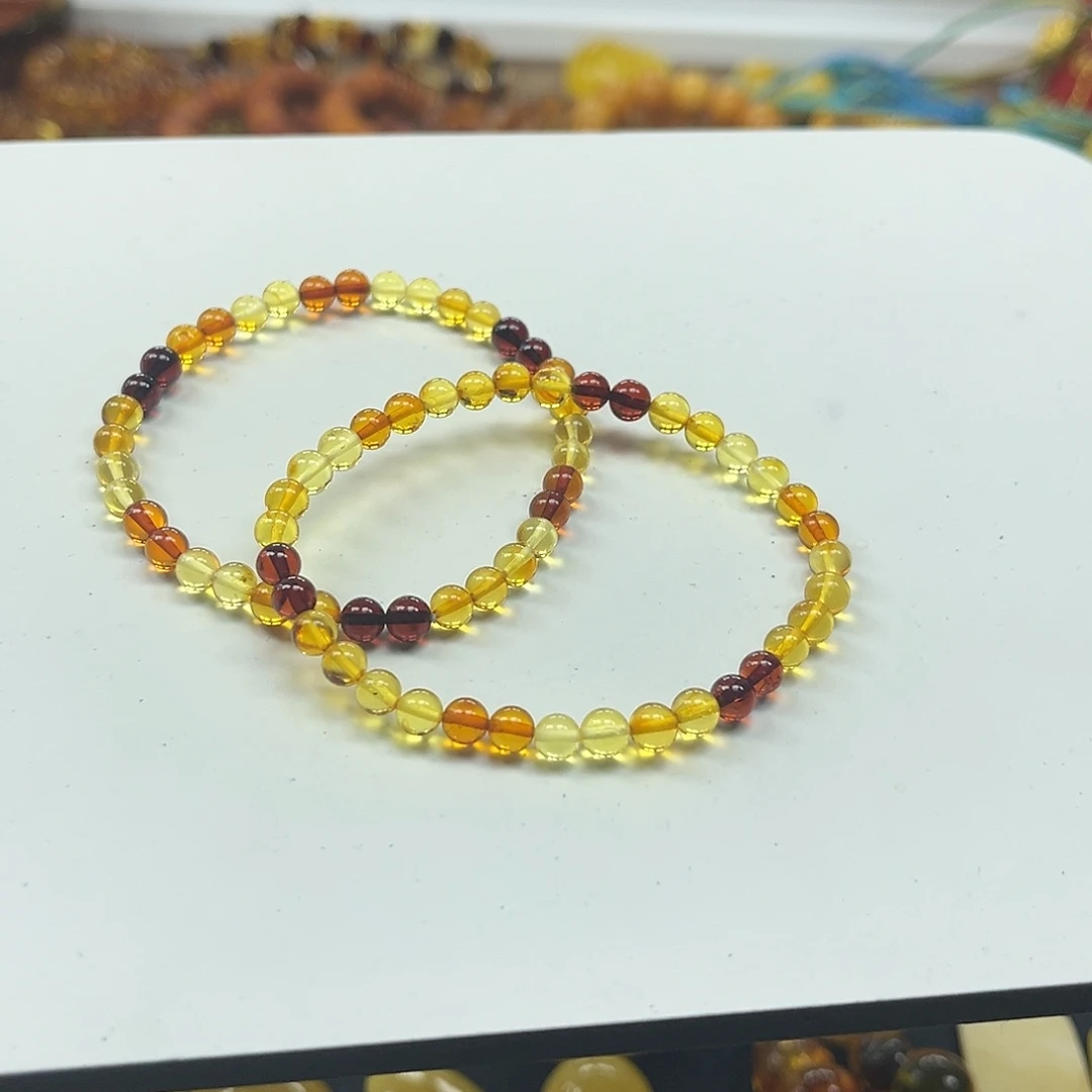 琥珀未镶嵌手串琥珀手串