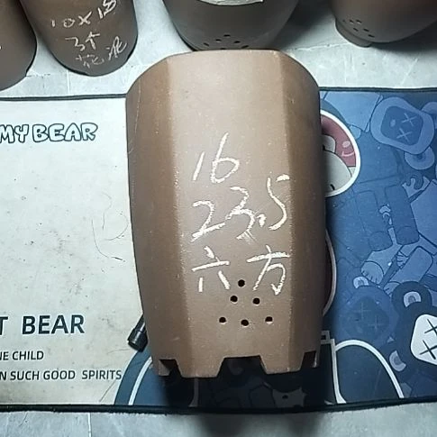 六方一个花泥微瑕
