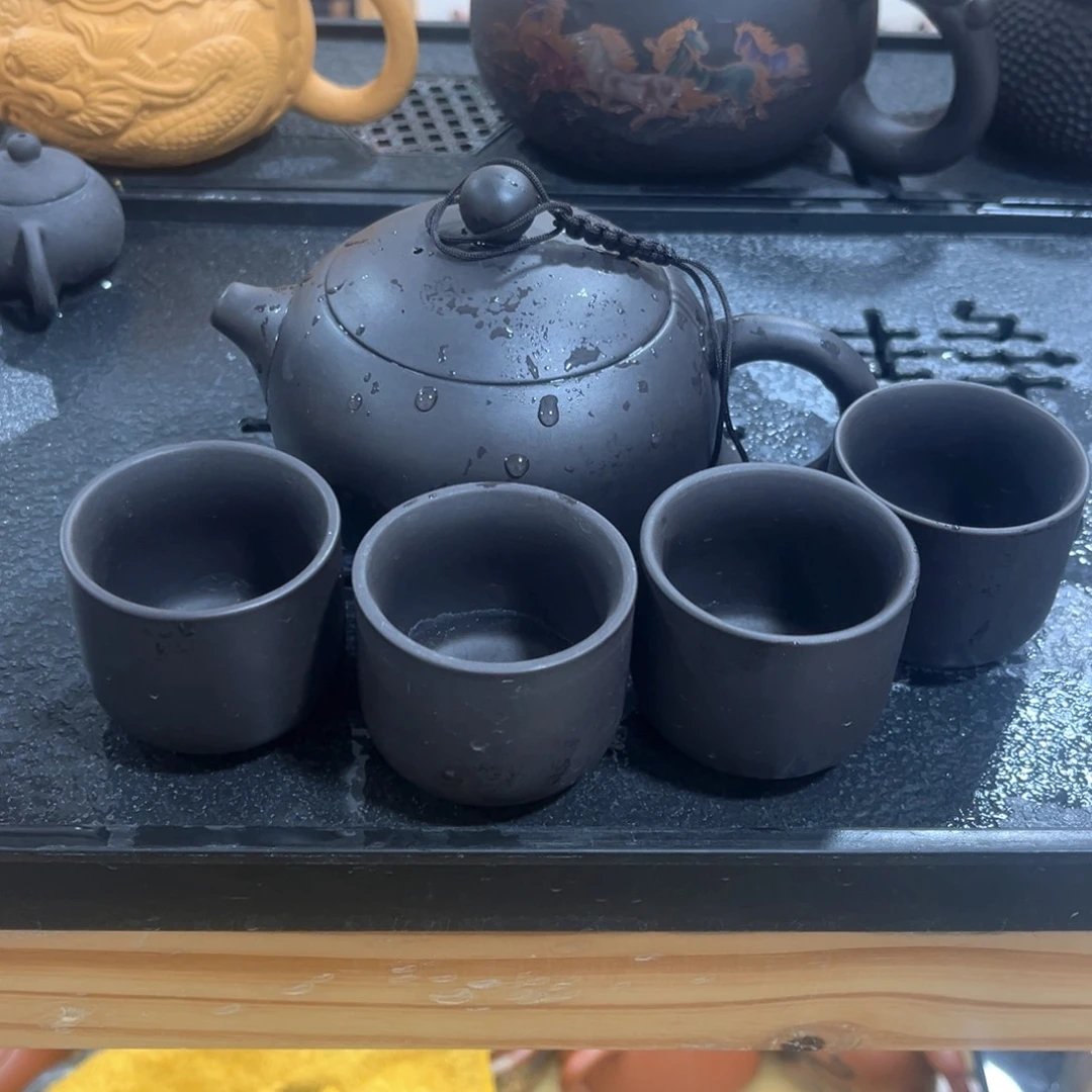 茶杯紫砂一壶4杯123