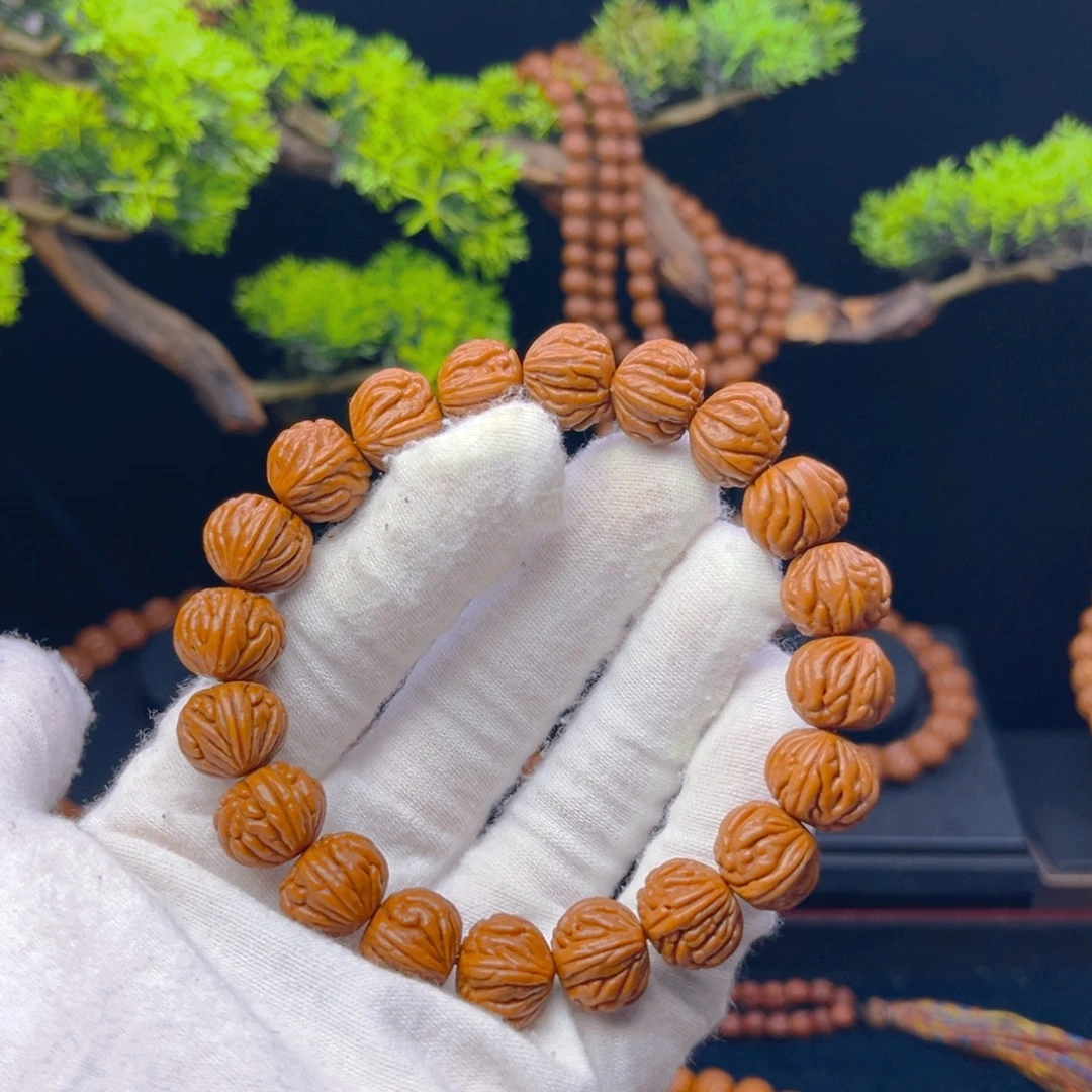 不***王桃核吊坠野生桃核