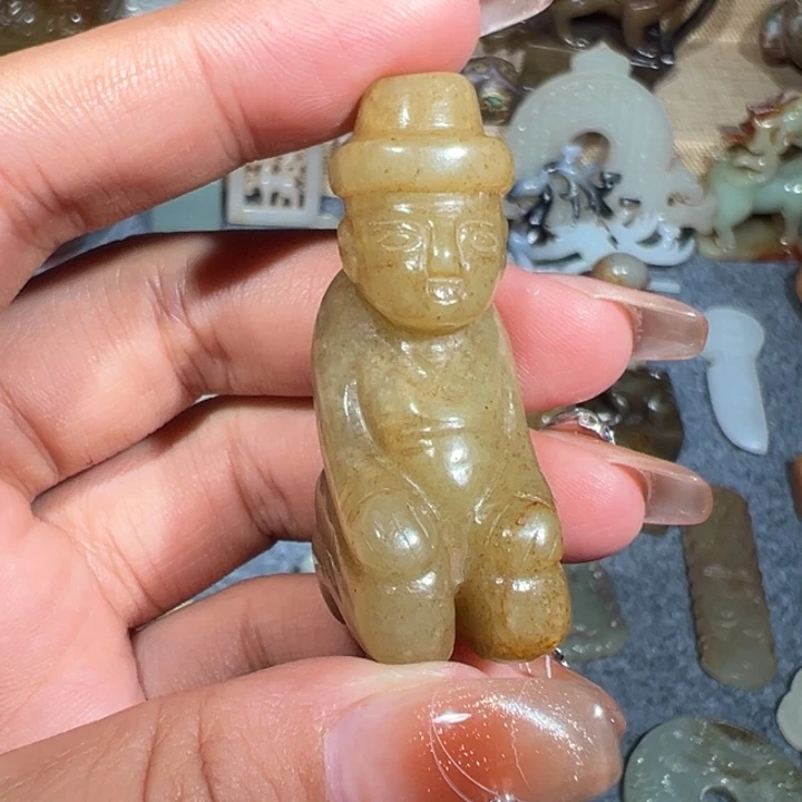 未镶嵌和田玉挂件